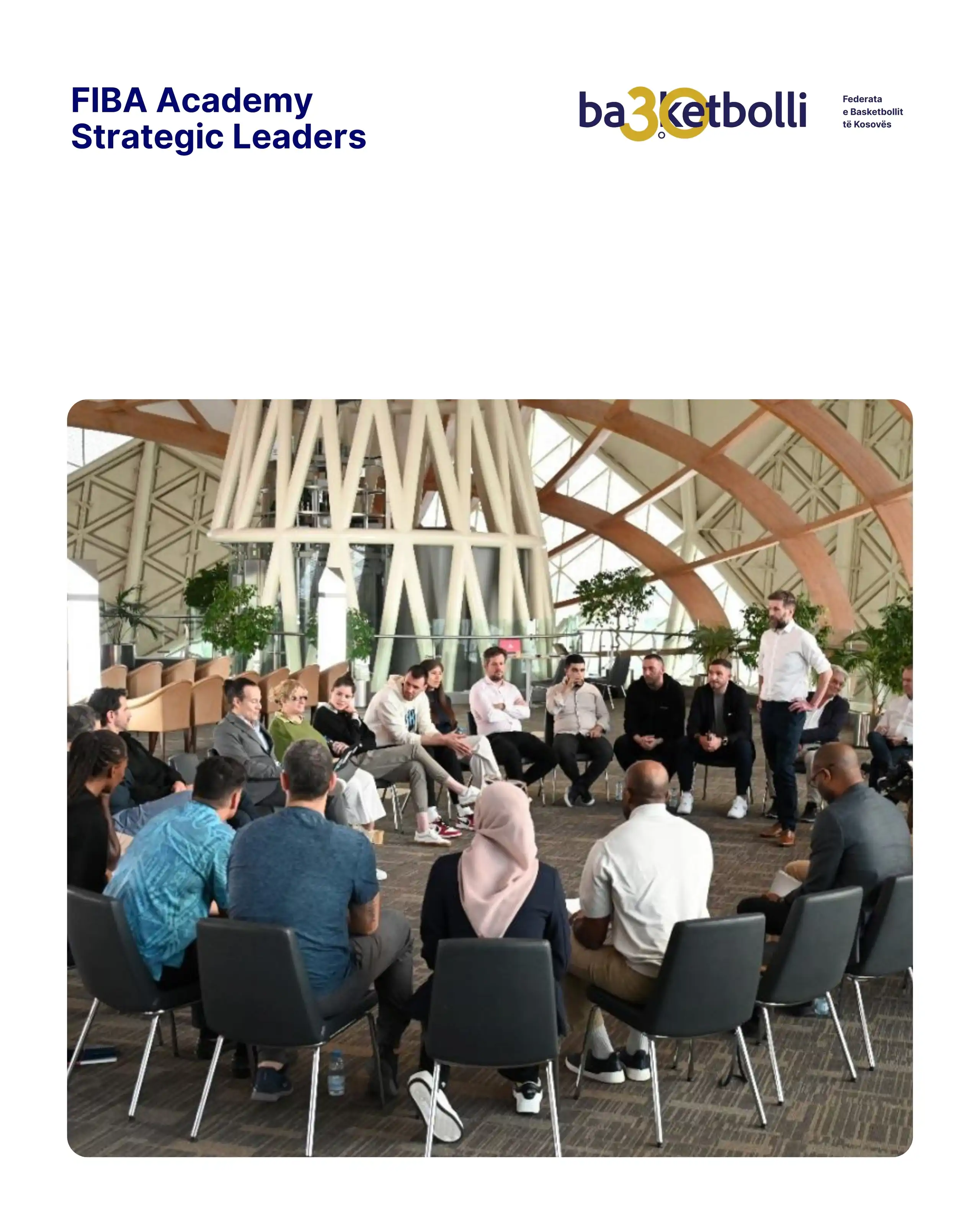 Adriatik Rraci, pjesëmarrës në Sesionin e parë të “FIBA Academy Strategic Leaders” në Katar